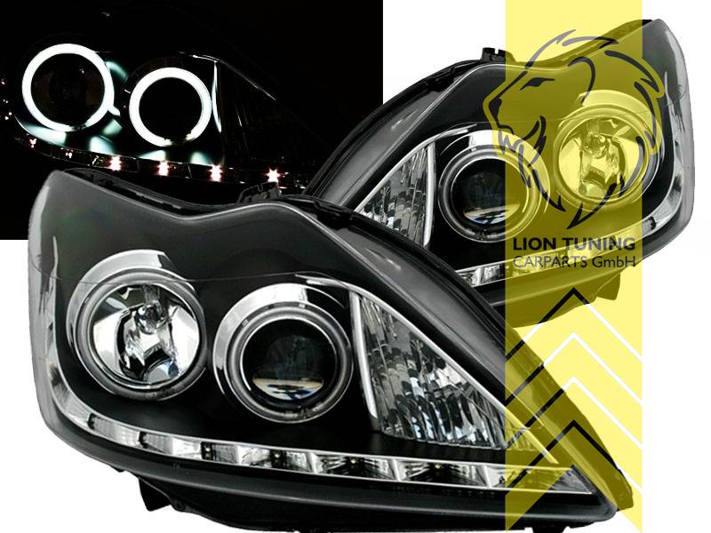 Halogen, schwarz, Abblendlicht H7 / Fernlicht H1, Blinkerbirnen BAU15S, elektrisch verstellbar - Stellmotor integriert, Nicht für Fahrzeuge mit PDC vorne geeignet, Eintragungsfrei / mit E-Prüfzeichen