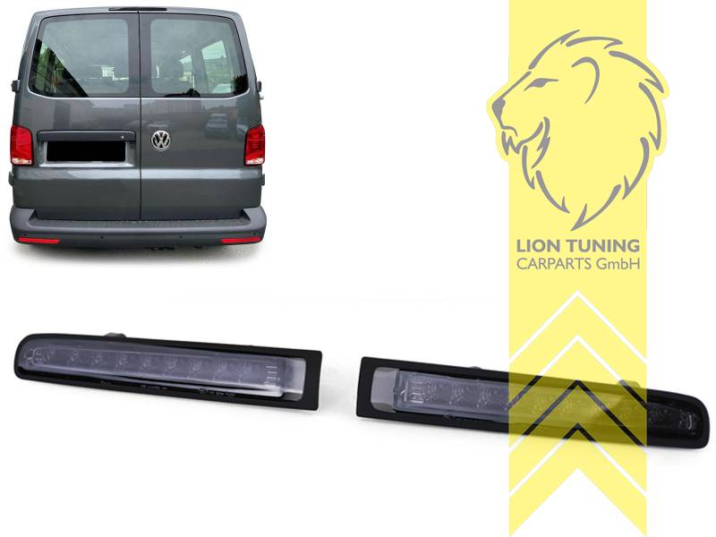 LED, schwarz, nur passend für Fahrzeuge mit Flügeltüren, Eintragungsfrei / mit E-Prüfzeichen