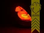 LED, rot, Blinkerbirnen BAU15S, Eintragungsfrei / mit E-Prüfzeichen