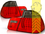 LED, schwarz, rot, Blinkerbirnen BAU15S, Eintragungsfrei / mit E-Prüfzeichen