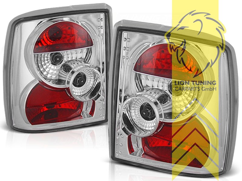 Halogen, rot, chrom, weiss, Eintragungsfrei / mit E-Prüfzeichen