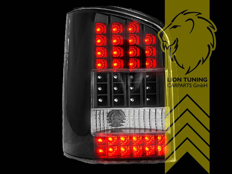 Liontuning - Tuningartikel für Ihr Auto  Lion Tuning Carparts GmbH LED  Bremsleuchte für VW T5 T6 Multivan Caravelle Transporter Flügeltür schwarz