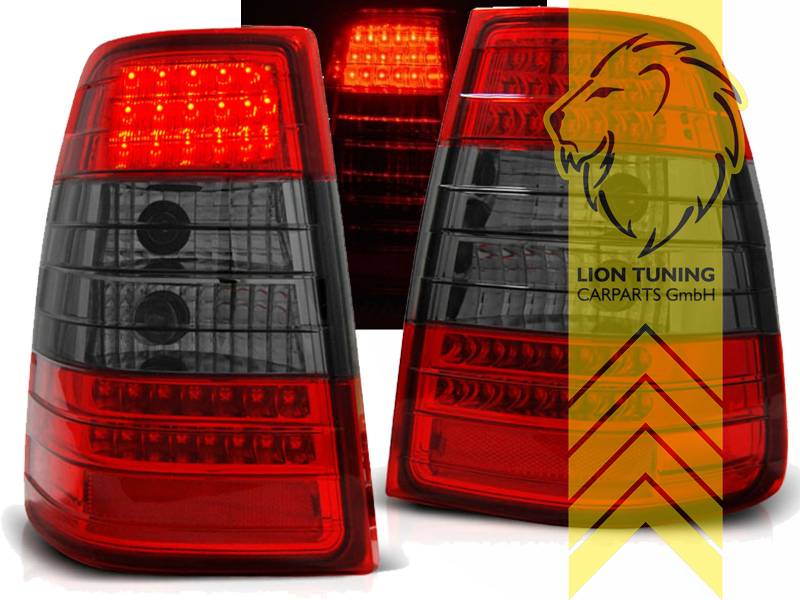 LED, schwarz, rot, Eintragungsfrei / mit E-Prüfzeichen
