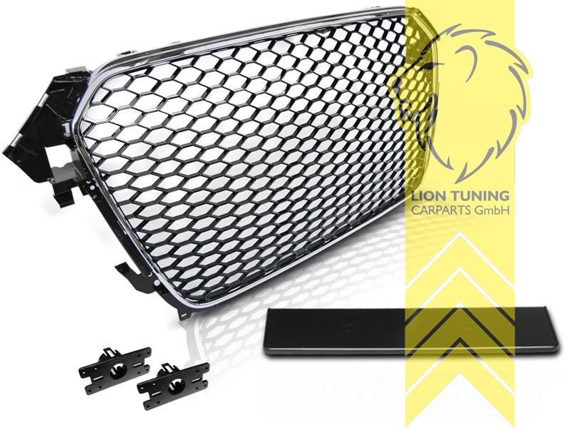 chrom, Passend für alle Ausstattungsvarianten, ABS Kunststoff, für Fahrzeuge mit PDC, Eintragungsfrei / als Ersatzteil verwendbar