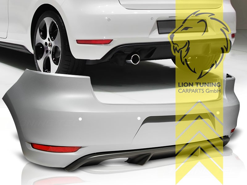 links, Ersatzteile von äquivalenter Qualität für die Besitzer des Fahrzeugs (entspr. EU-Verordnung 46/2010), PP Kunststoff, grundiert, für Fahrzeuge mit PDC