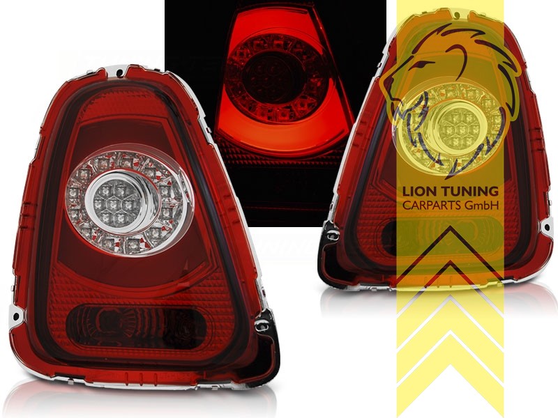 LED, rot, weiss, chrom, Eintragungsfrei / mit E-Prüfzeichen