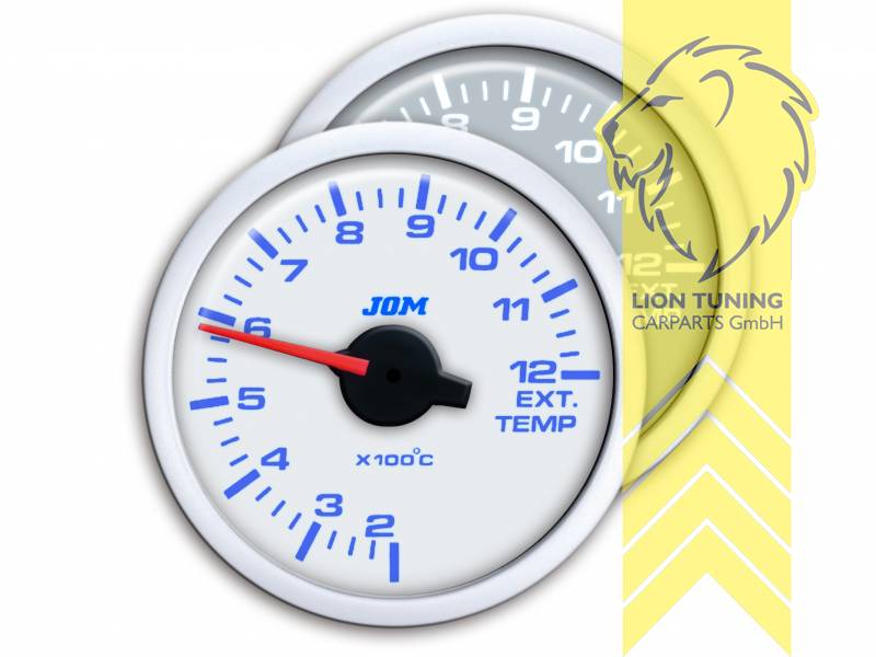 Abgastemperatur, weiss, Dynamic