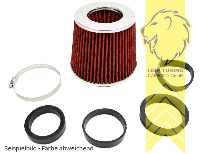 Liontuning - Tuningartikel für Ihr Auto  Lion Tuning Carparts GmbH offener  Sportluftfilter Pilz universal carbon Optik