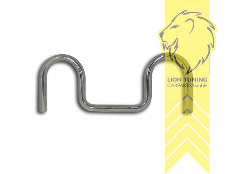 chrom, bei Modell NB muss das Original Windschott entfernt werden, Edelstahl, Eintragungsfrei / als Ersatzteil verwendbar