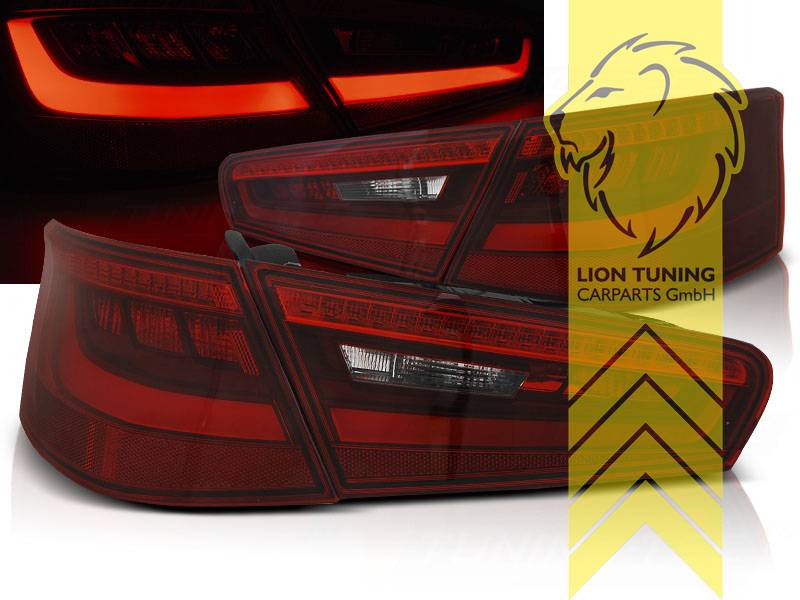 LED, rot, weiss, chrom, nur passend für Fahrzeuge mit Halogen Rückleuchten ab Werk, Eintragungsfrei / mit E-Prüfzeichen