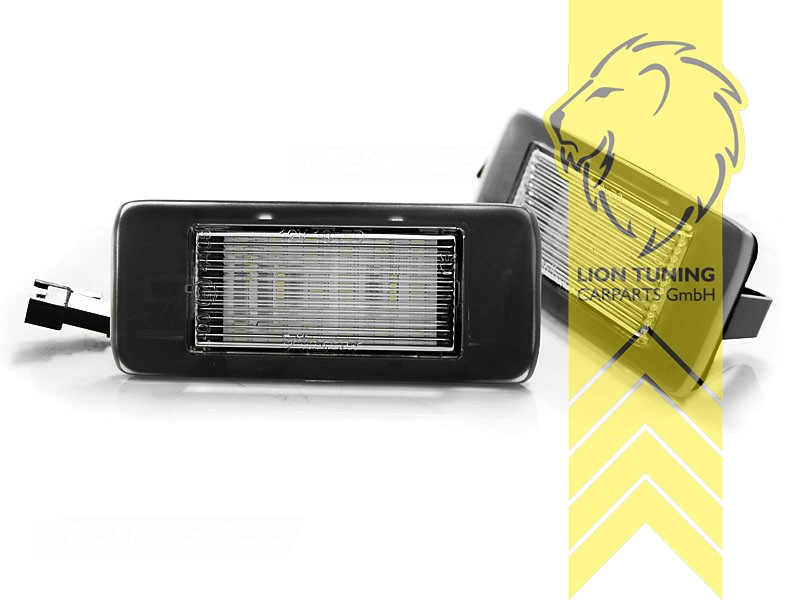 Liontuning - Tuningartikel für Ihr Auto  Lion Tuning Carparts GmbH LED SMD Kennzeichenbeleuchtung  Opel Zafira C Astra J