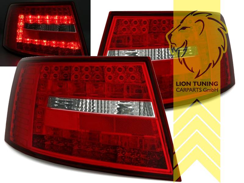 LED, rot, weiss, nur für Fahrzeuge mit werksseitig verbauten HALOGEN Rückleuchten, Blinkerbirnen BAU15S, Eintragungsfrei / mit E-Prüfzeichen