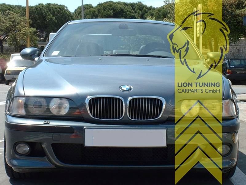 Liontuning - Tuningartikel für Ihr Auto  Lion Tuning Carparts GmbH Kennzeichenhalter  BMW E39 Limousine Touring für M-Paket Optik Stoßstange vorne