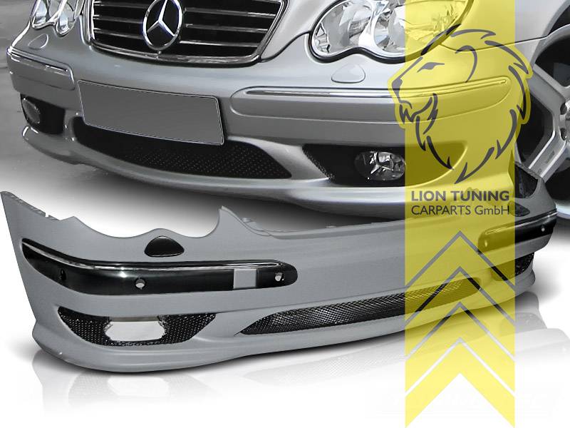 Liontuning - Tuningartikel für Ihr Auto  Lion Tuning Carparts GmbH  Stoßstange Mercedes Benz E-Klasse W211 Limousine T-Modell für PDC