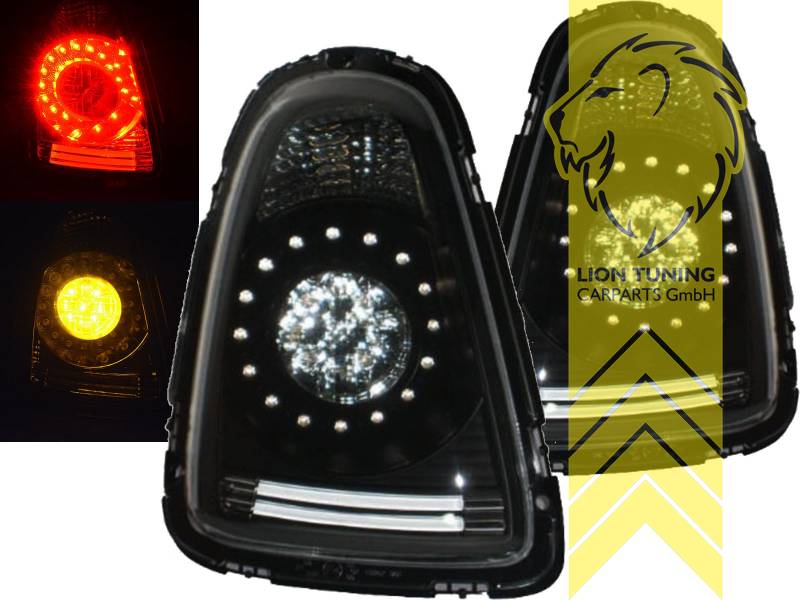 LED, schwarz, Blinkerbirnen BAU15S, Eintragungsfrei / mit E-Prüfzeichen