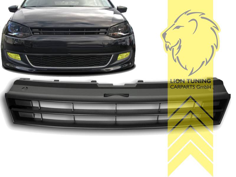 Liontuning - Tuningartikel für Ihr Auto  Lion Tuning Carparts GmbH  Sportgrill Kühlergrill VW Polo 6R GTI Optik