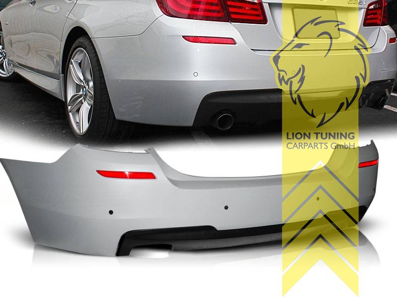 Liontuning - Tuningartikel für Ihr Auto  Lion Tuning Carparts GmbH  Stoßstange BMW F10 Limousine F11 Touring M-Paket Optik für PDC