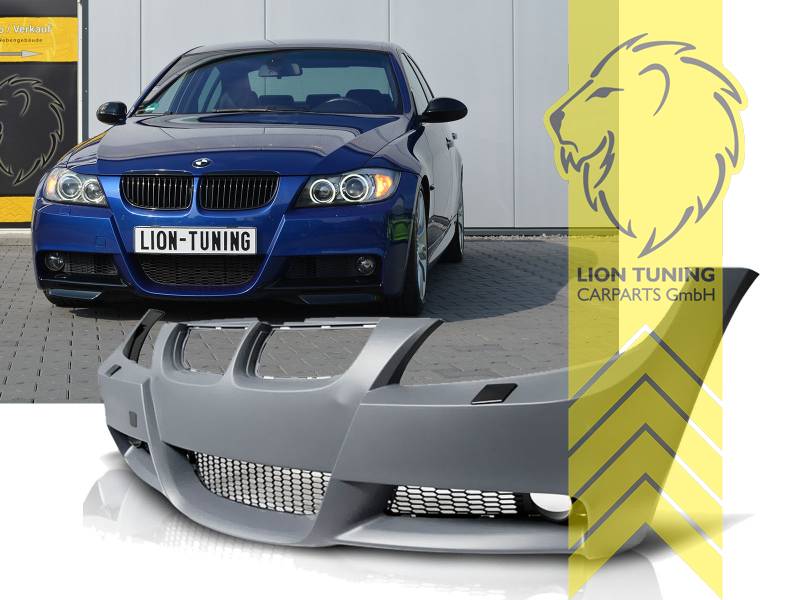 Liontuning - Tuningartikel für Ihr Auto  Lion Tuning Carparts GmbH Stoßstange  BMW E90 Limousine E91 Touring M-Paket Optik