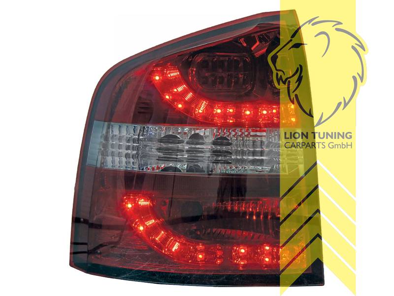 LED Rückleuchten Für Skoda Octavia 1Z Kombi 04-10 Rot Rauch
