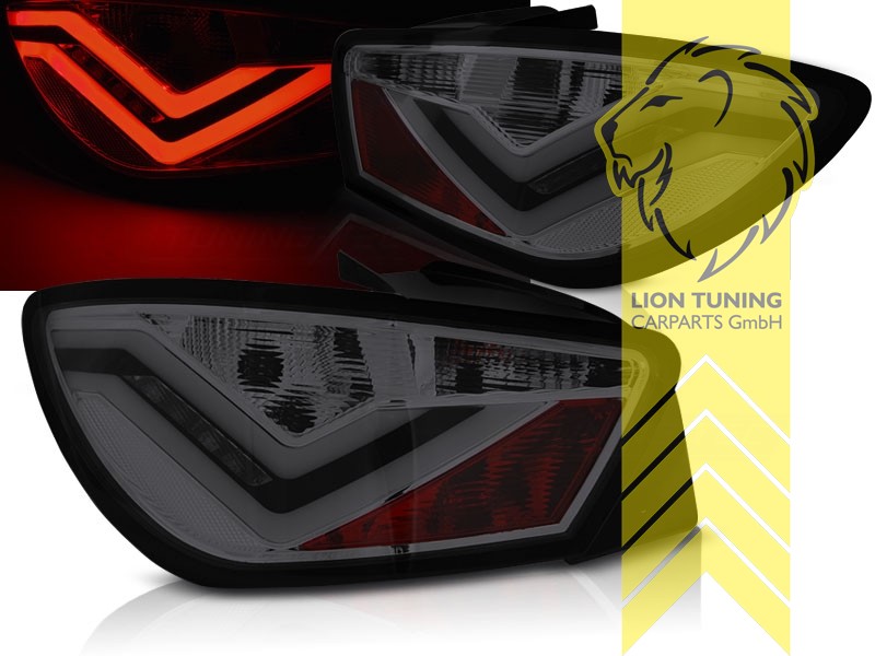 LED, schwarz, nur passend für 3-Türer, Blinkerbirnen BAU15S, Eintragungsfrei / mit E-Prüfzeichen