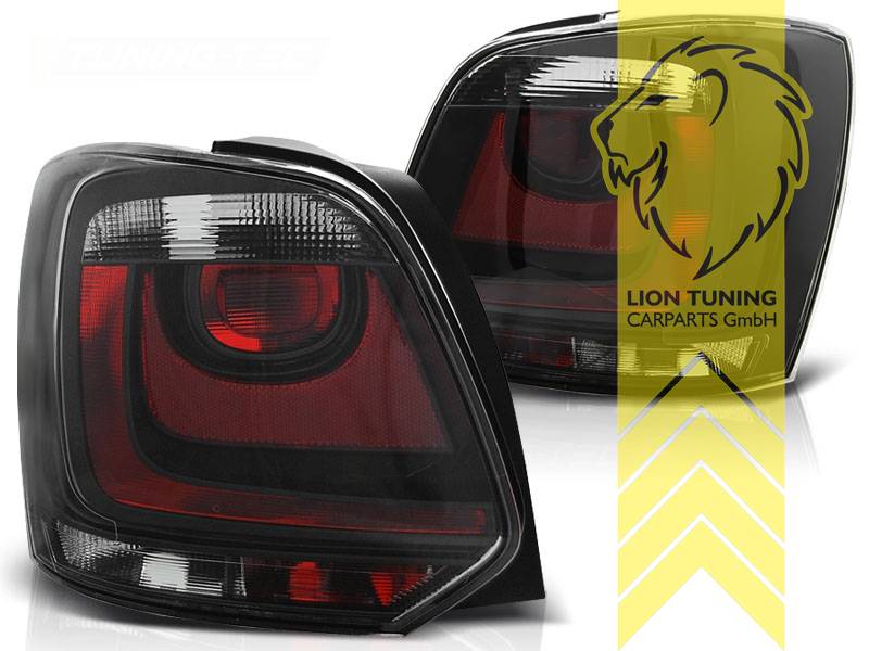 Liontuning - Tuningartikel für Ihr Auto  Lion Tuning Carparts GmbH  Rückleuchten VW Polo 9N schwarz