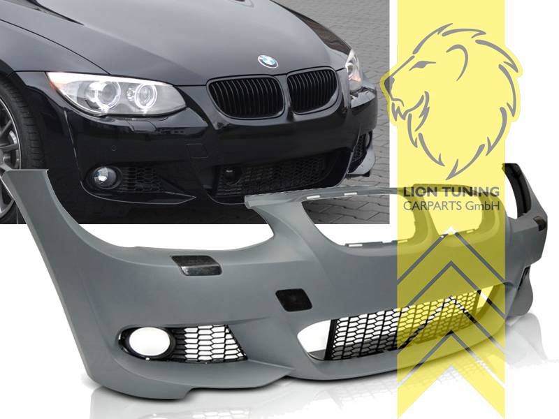 Liontuning - Tuningartikel für Ihr Auto  Lion Tuning Carparts GmbH Stoßstange  BMW E92 Coupe E93 Cabrio LCI M-Paket Optik