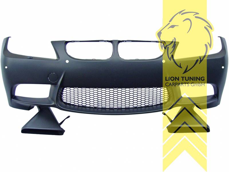 Liontuning - Tuningartikel für Ihr Auto  Lion Tuning Carparts GmbH Stoßstange  BMW E90 Limousine E91 Touring LCI M-Paket Optik für PDC