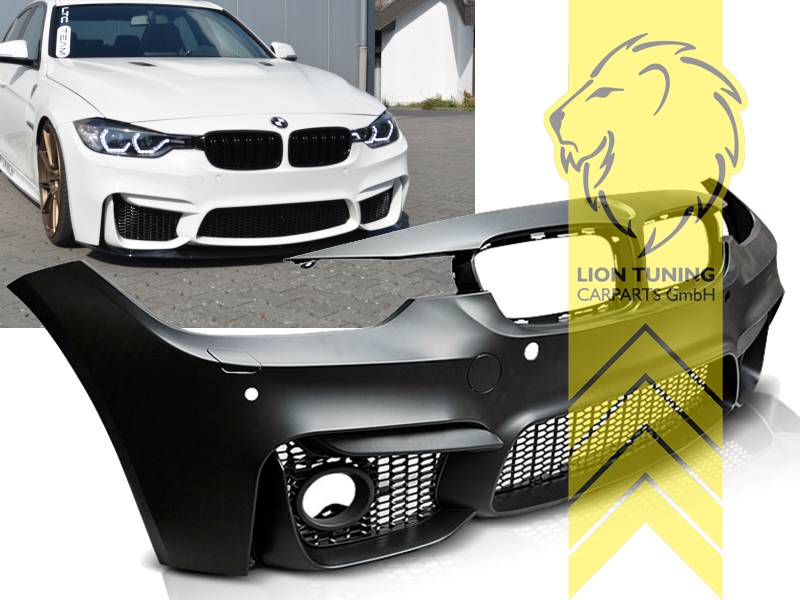 Liontuning - Tuningartikel für Ihr Auto  Lion Tuning Carparts GmbH  Stoßstange BMW F30 Limousine F31 Touring Sport Optik für PDC