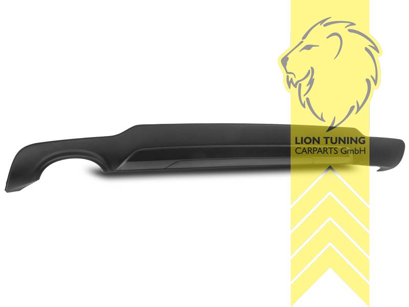 links, nur passend für AMG Line Stoßstange, PP Kunststoff, schwarz - lackierfähig, Eintragungsfrei / als Ersatzteil verwendbar