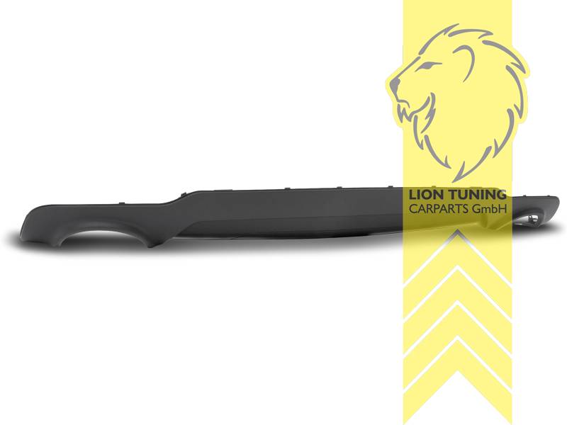 links und rechts, nur passend für AMG Line Stoßstange, PP Kunststoff, schwarz - lackierfähig, Eintragungsfrei / als Ersatzteil verwendbar