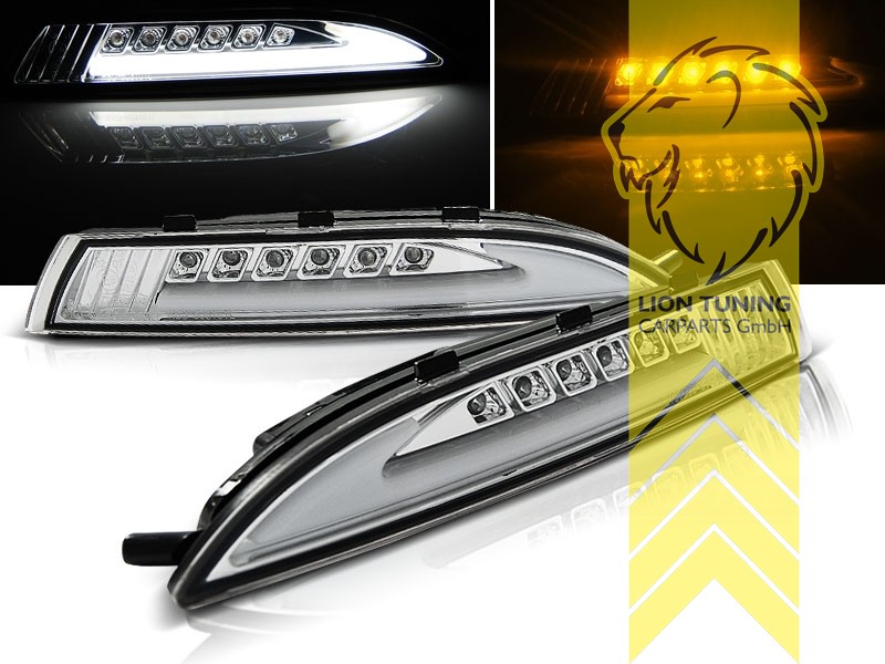 LED, chrom, Eintragungsfrei / mit E-Prüfzeichen