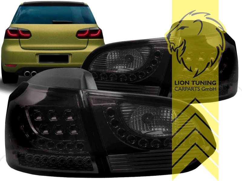 LED, schwarz, nicht passend für GT / GTi / GTD, Eintragungsfrei / mit E-Prüfzeichen