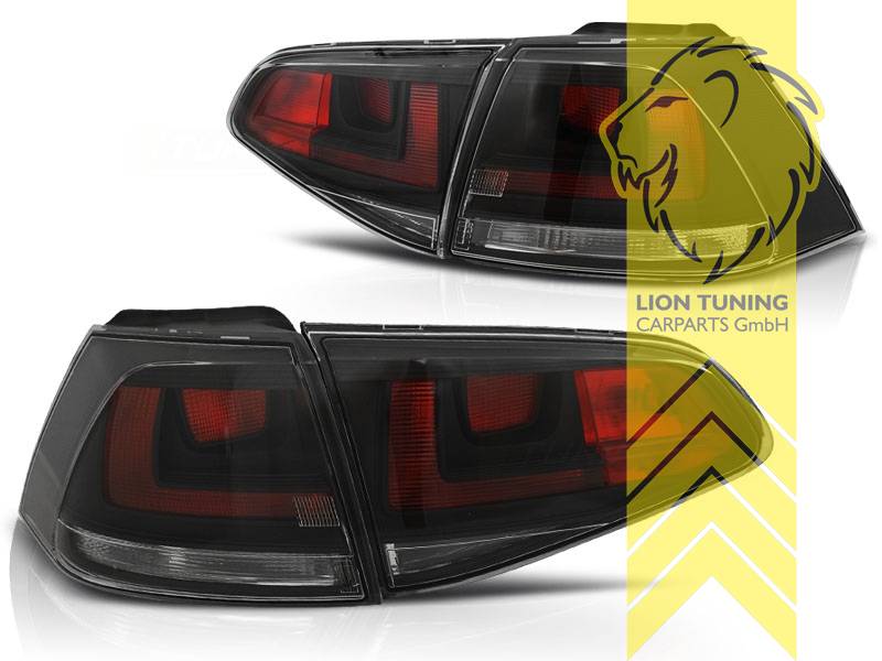 Liontuning - Tuningartikel für Ihr Auto  Lion Tuning Carparts GmbH LED  Rückleuchten VW Golf 5 6 Variant schwarz