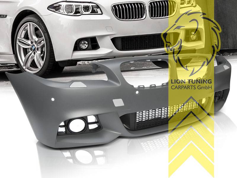Liontuning - Tuningartikel für Ihr Auto  Lion Tuning Carparts GmbH  Stoßstange BMW F10 Limousine F11 Touring LCI M-Paket Optik Optik für PDC