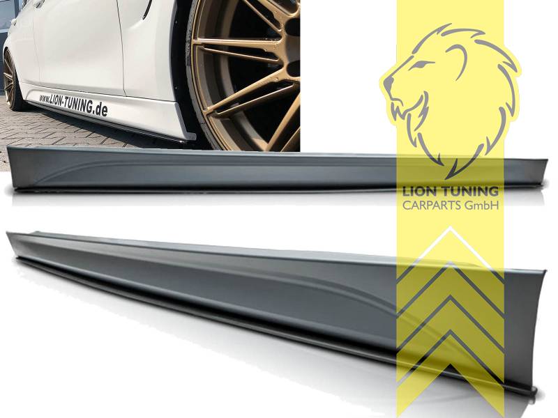 Liontuning - Tuningartikel für Ihr Auto  Lion Tuning Carparts GmbH  Seitenschweller BMW F30 Limousine F31 Touring Sport Optik