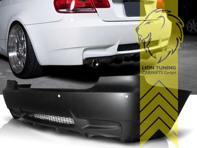 links, Ersatzteile von äquivalenter Qualität für die Besitzer des Fahrzeugs (entspr. EU-Verordnung 46/2010), PP Kunststoff, grundiert, für Fahrzeuge mit PDC, Eintragungsfrei / mit ABE