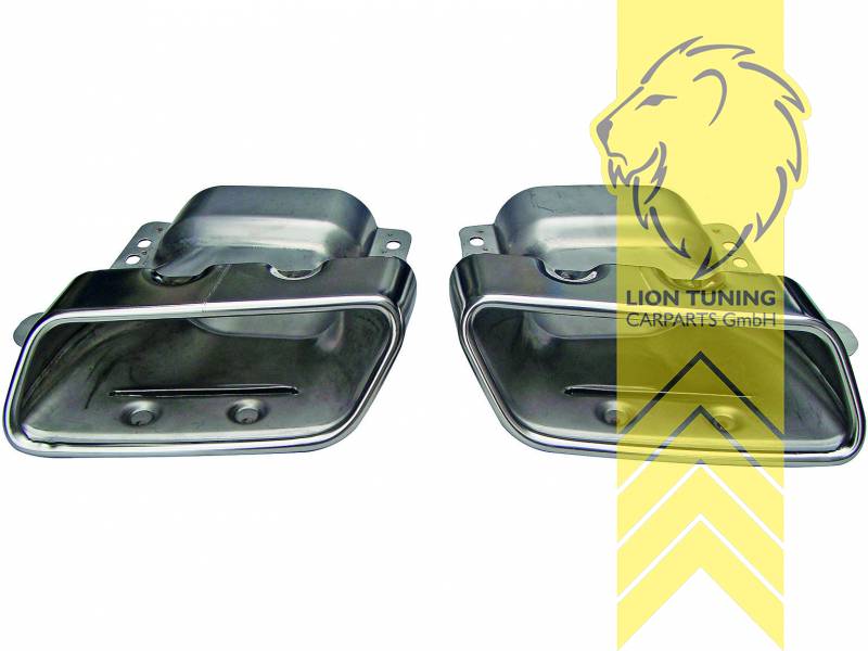 Liontuning - Tuningartikel für Ihr Auto  Lion Tuning Carparts GmbH  Edelstahl Endrohre Auspuffblenden Mercedes Benz W176 W221 W164 W166