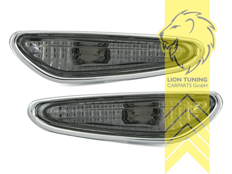 Liontuning - Tuningartikel für Ihr Auto  Lion Tuning Carparts GmbH  Seitenblinker BMW E46 Limousine Touring Facelift E83 X3 grau