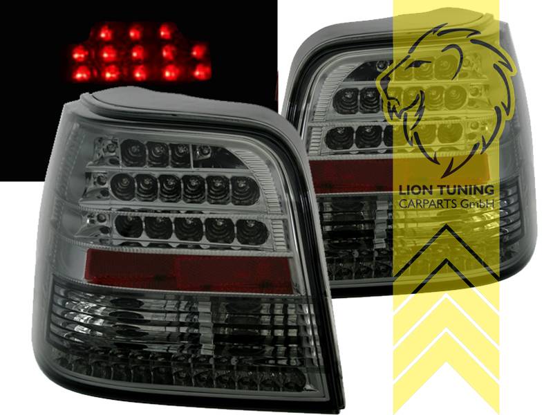 SW-Light LED Rückleuchten VW Golf IV 1J 97-04 red/smoke mit LED