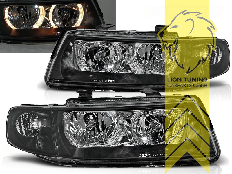 Halogen, schwarz, gelb Halogen, weiß LED, Abblendlicht H7 / Fernlicht H7, Blinkerbirnen BAU15S, elektrisch verstellbar - Stellmotor wird vom Original übernommen, Eintragungsfrei / mit E-Prüfzeichen