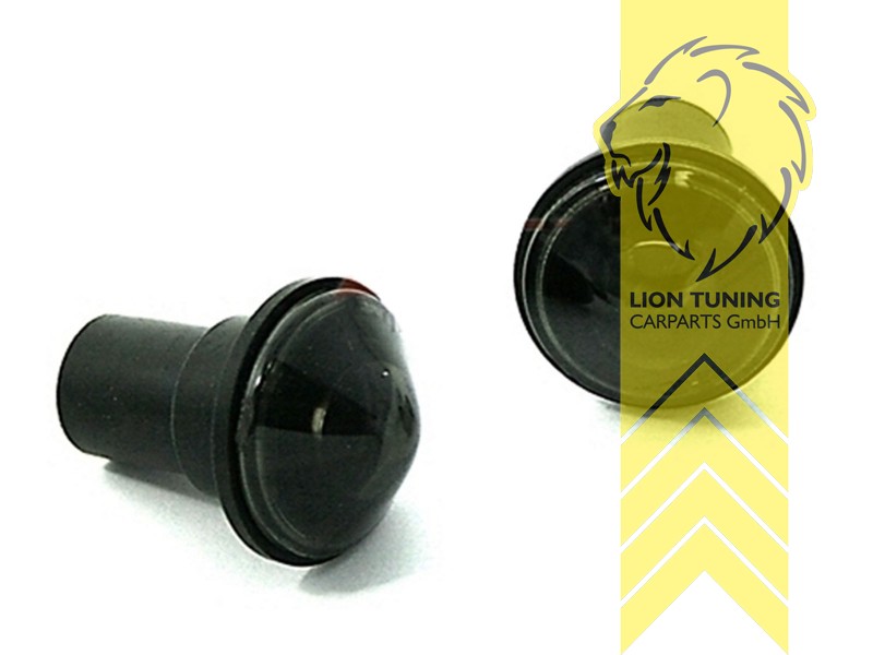 Halogen, schwarz, T10 - Glassockel, Eintragungsfrei / mit E-Prüfzeichen