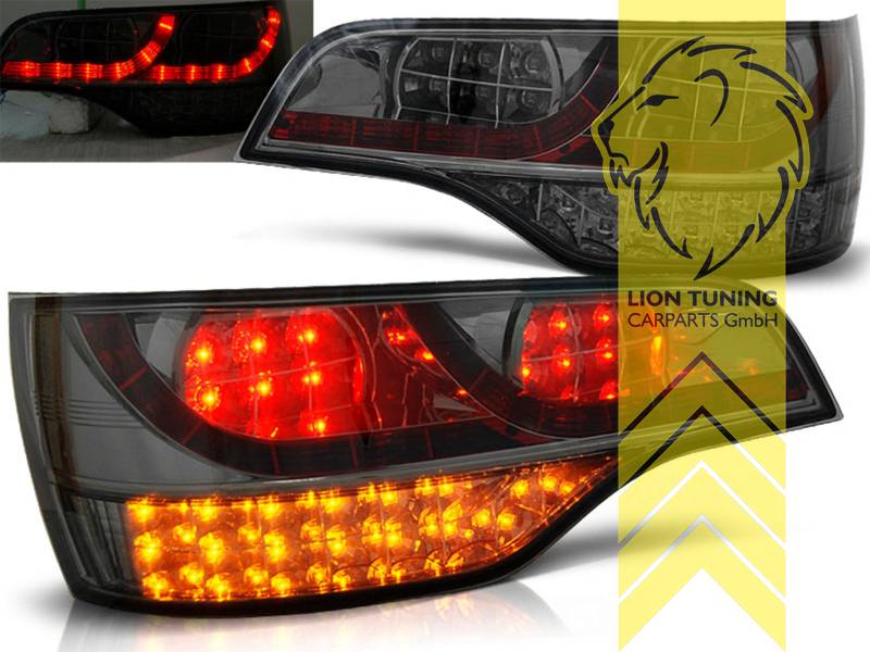 Liontuning - Tuningartikel für Ihr Auto  Lion Tuning Carparts GmbH LED  Rückleuchten Audi Q7 smoke