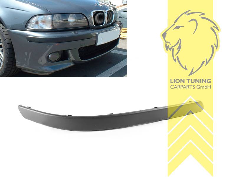 Liontuning - Tuningartikel für Ihr Auto  Lion Tuning Carparts GmbH  Stoßleiste für M-Paket Optik Stoßstange BMW E39 Limousine vorne rechts