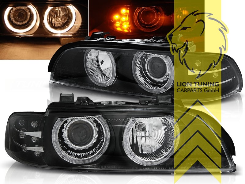 LED Seitenblinker für BMW E39 Limousine Touring schwarz