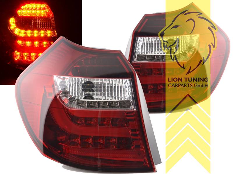 LED, schwarz, rot, nur für Fahrzeuge mit werksseitig verbauten LED Rückleuchten, Eintragungsfrei / mit E-Prüfzeichen