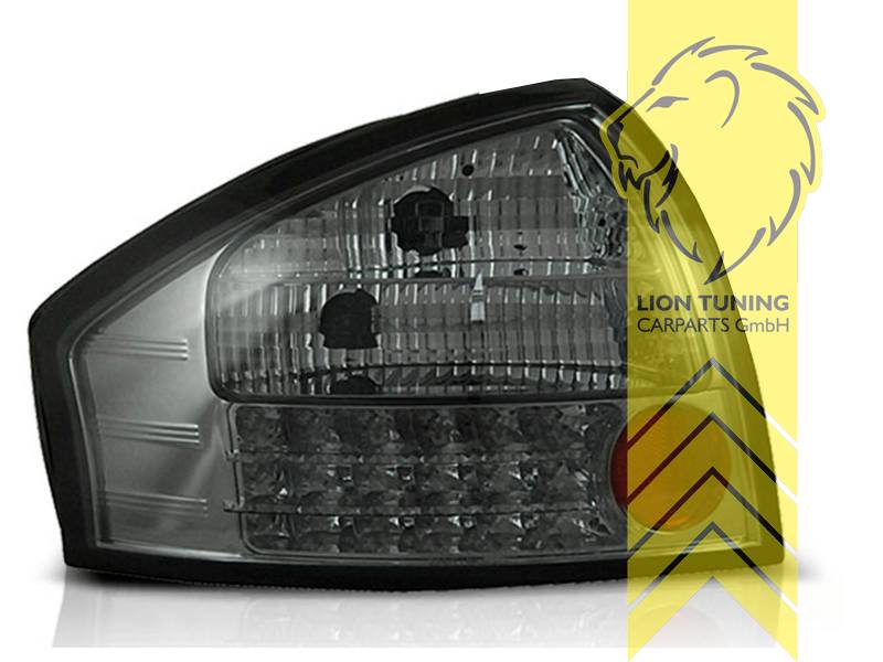 Liontuning - Tuningartikel für Ihr Auto  Lion Tuning Carparts GmbH LED  Rückleuchten Audi A6 C5 4B Limousine schwarz smoke