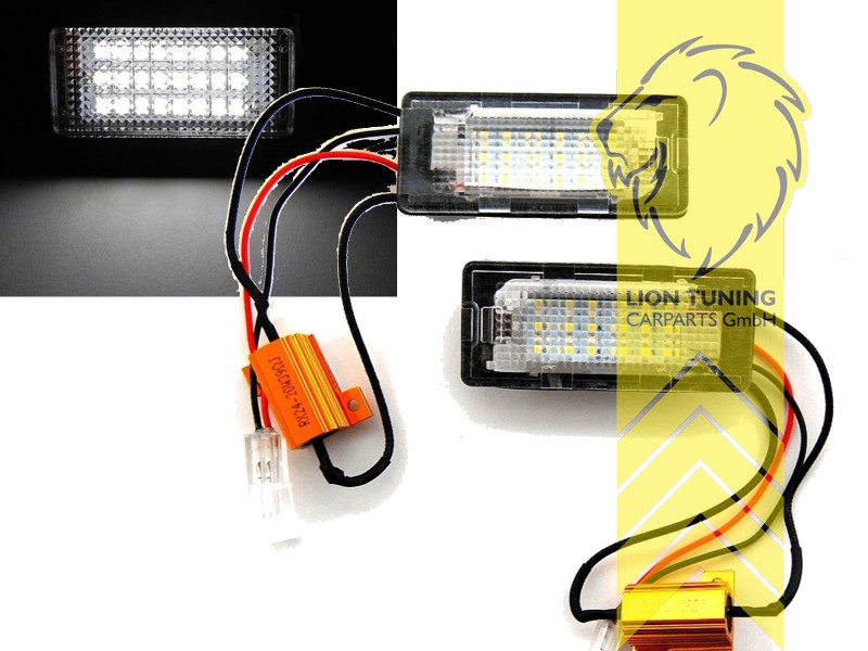 Kennzeichenbeleuchtung Upgrade LED VW Golf V, VI, VII / VW Passat und  weitere