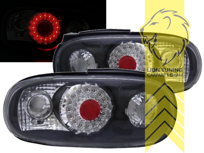 LED, schwarz, Blinkerbirnen BAU15S, Eintragungsfrei / mit E-Prüfzeichen