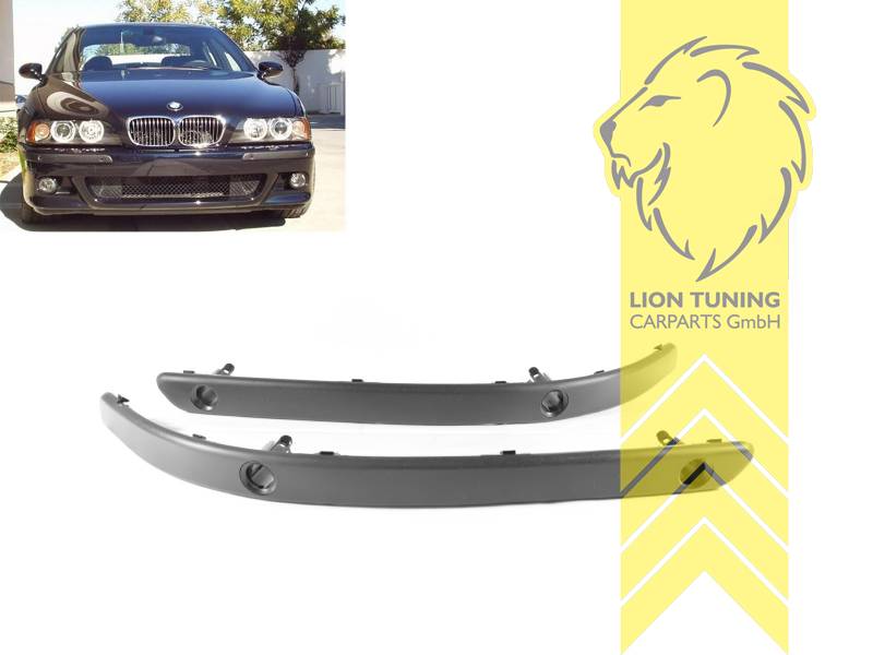 Liontuning - Tuningartikel für Ihr Auto  Lion Tuning Carparts GmbH PDC  Stoßleisten BMW E39 Limousine Touring für M-Paket Optik vorne