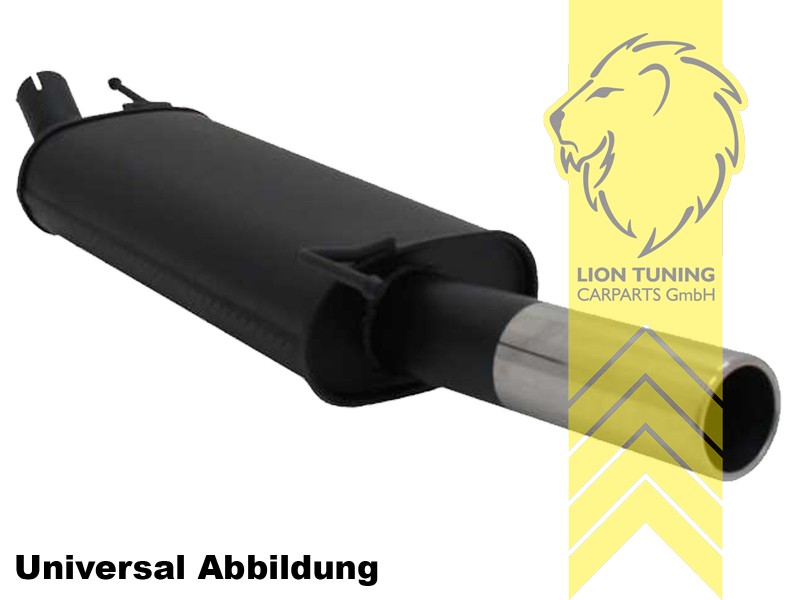 1 x 76mm, Endrohr single, 76mm, Rund, Metall / Stahl, 1.0 / 1.0TSI / 1.2 / 1.2TSI / 1.4 / 1.4TSI / 1.6 / 1.2TDI /1.6TDI, Eintragungsfrei / mit ABE